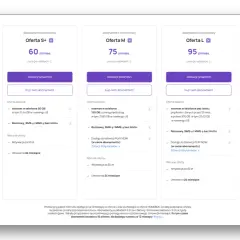 Oferty Play: S (40 zł), S+ (60 zł), M (75 zł), L (95 zł), HOMEBOX (110 zł). Umowa na 24 miesiące. Kiedy można przedłużyć umowę w Play? Sprawdź szczegóły.