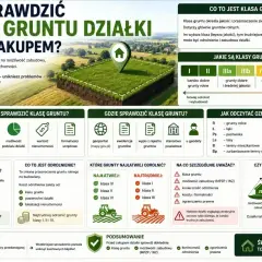 Sprawdź klasę gruntu przed zakupem, by uniknąć problemów. Poznaj kod podstawy prawnej i znaczenie klasyfikacji dla zabudowy i ceny działki.