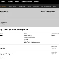 Szczegóły umowy Orange: data podpisania 20.04.2017, koniec umowy 31.07.2019. Sprawdź, jak uniknąć kary za zerwanie umowy.