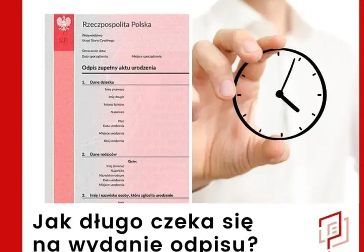 Ile się czeka na odpis aktu urodzenia? Sprawdź czas oczekiwania