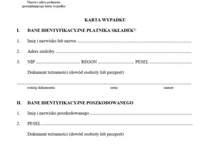 Jak napisać oświadczenie o wypadku w pracy, aby uniknąć problemów?
