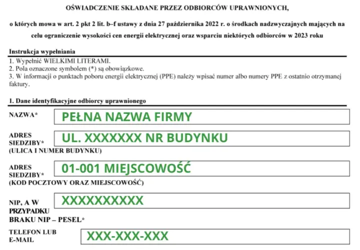Gdzie złożyć oświadczenie o tanim prądzie, aby zaoszczędzić?