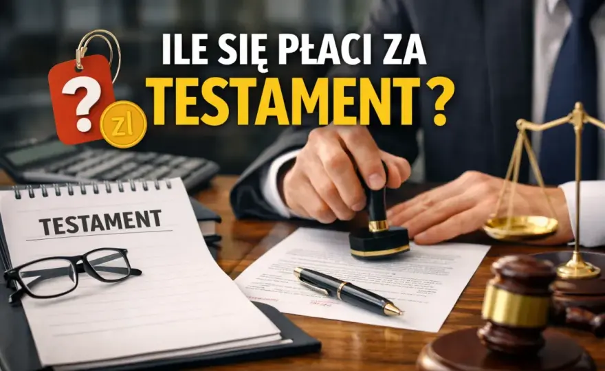 Koszty notariusza - przepisz majątek bez ukrytych opłat