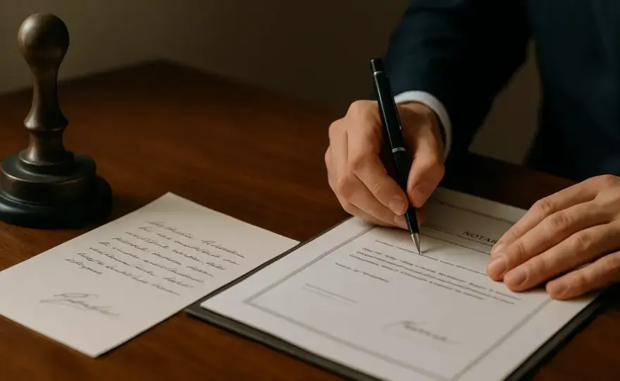 Gdzie spisać testament? Notariusz czy własnoręcznie porównanie