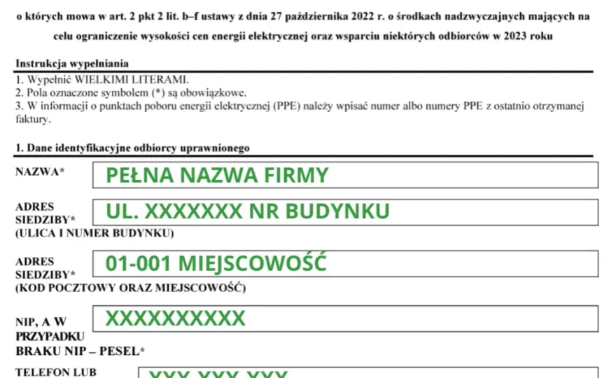 Gdzie złożyć oświadczenie o tanim prądzie, aby zaoszczędzić?